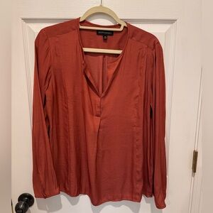 Banana Republic Cinnamon Blouse Sz M